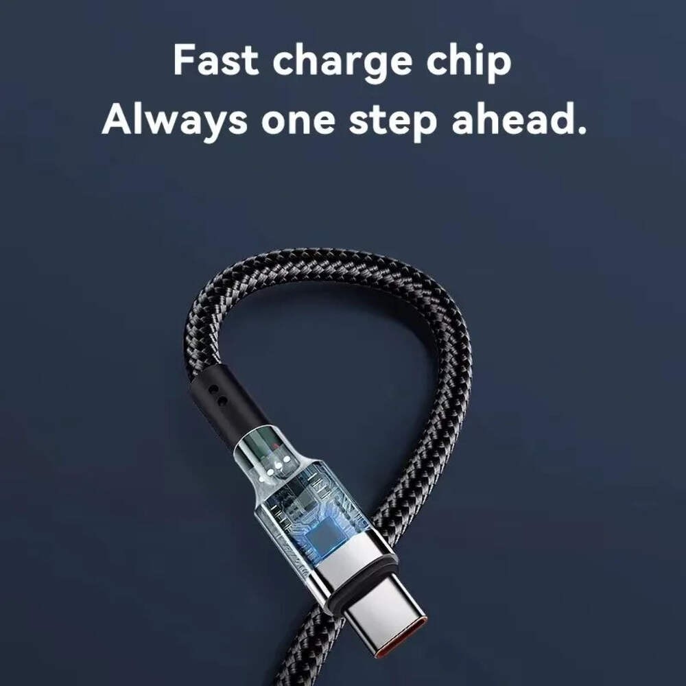 120W Fast Charge Cable PD Quick Charging High Quality USB C TO USB Type C Cable