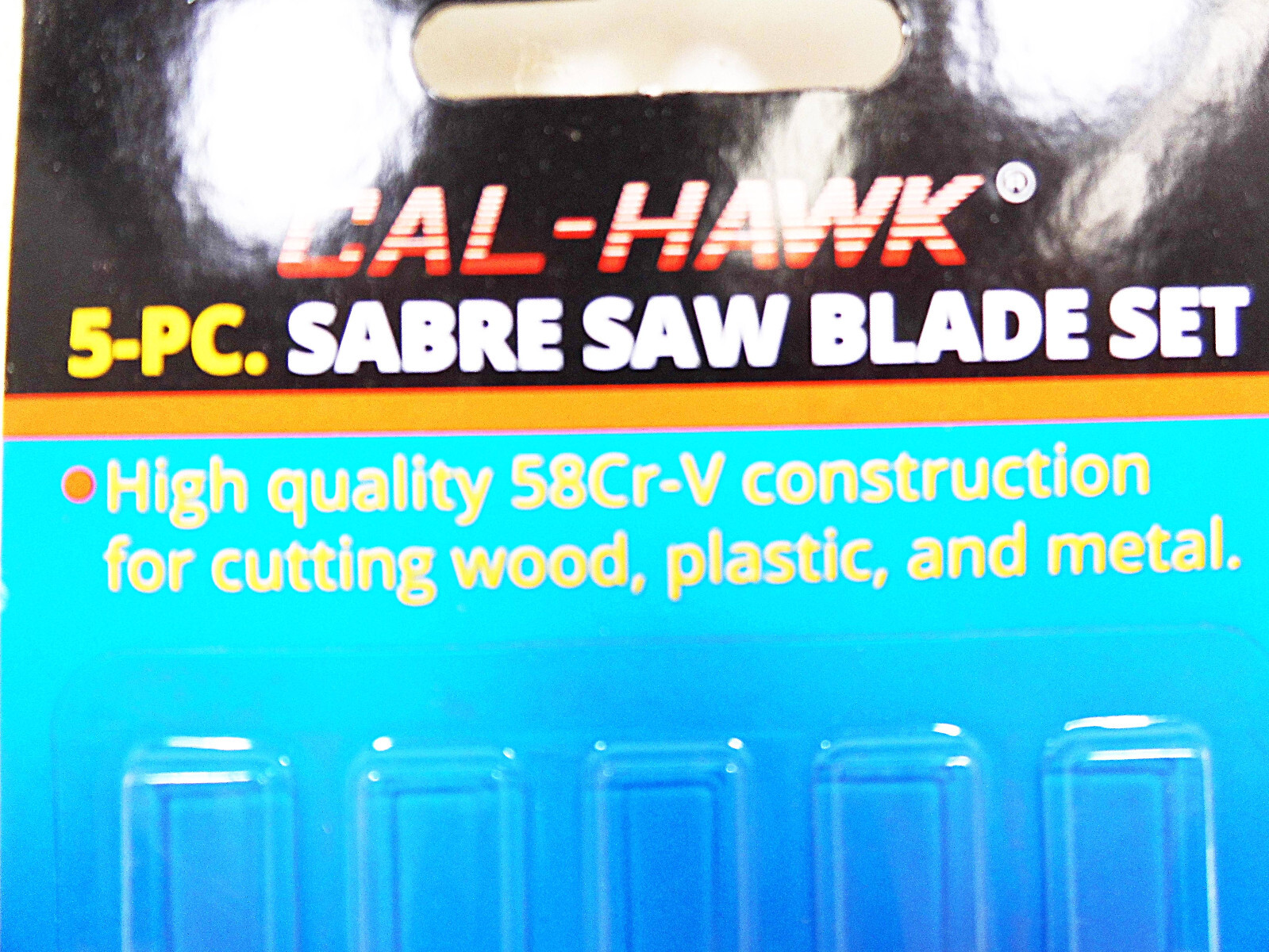 Jigsaw Blades Sabre Scroll Saw 5 pc Set for Wood Plastic Metal Blade Sets Jig