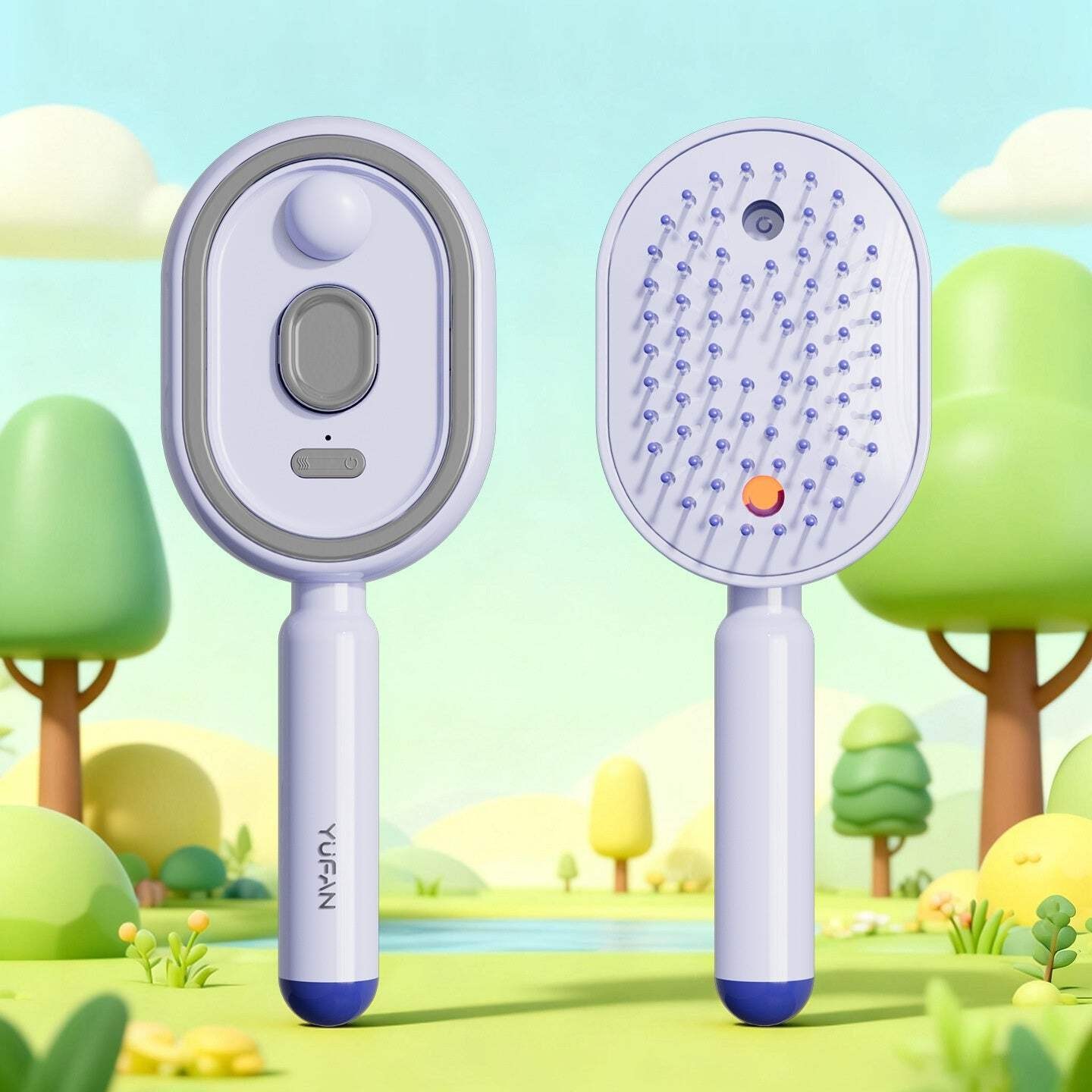 Electric Spray Airbag Massage Comb With Essential Oil Atomization For Hair Nouri