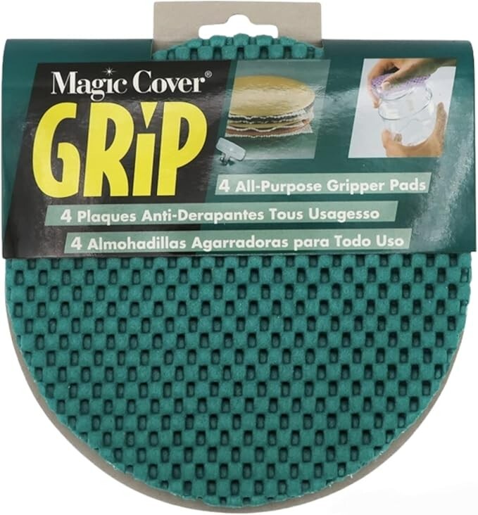 Jar Opener (4 PCS) – Rubber Jar Gripper for Weak Hands – Bottle Opener, Green