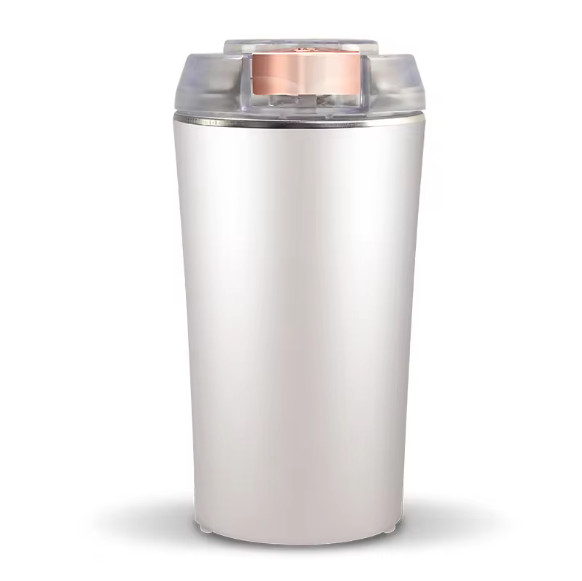 White Electric Coffee Bean Grinder Nut Seed Grind Spice Crusher Mill Blender