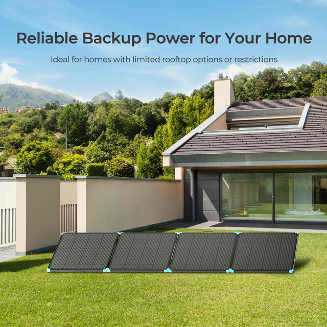 Renogy 400W Lightweight Portable Solar Suitcase Foldable Solar Panel