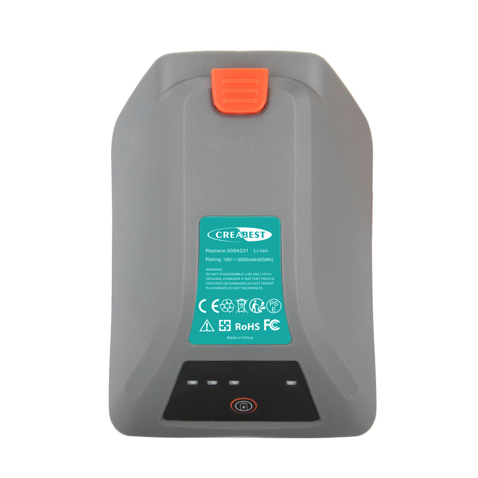 3.5Ah 18V Li-ion Battery/Charger For Gardena 8025-20 Comfort 35 roll-up auto Li