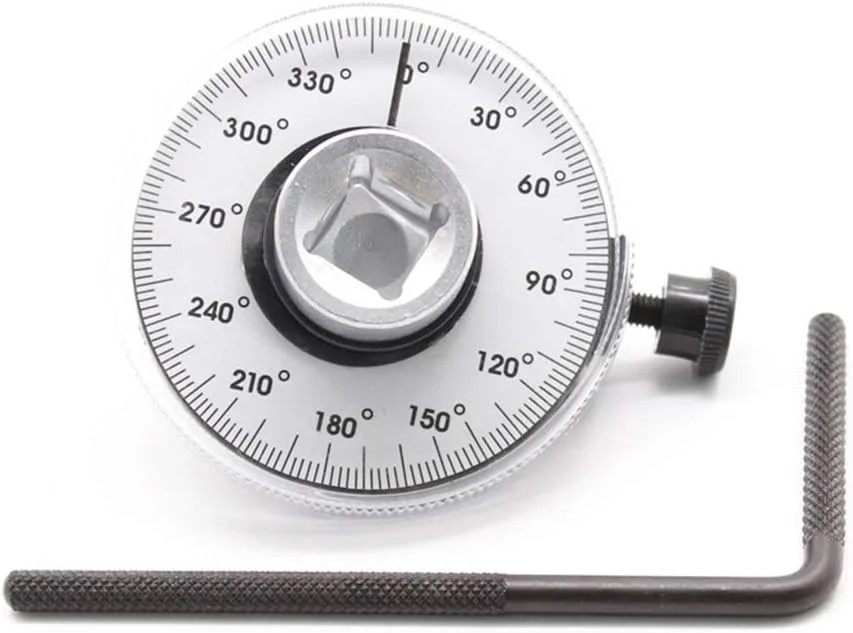 Easy-To-Read 1/2 Inch Torque Wrench Set with Adjustable Angle Features