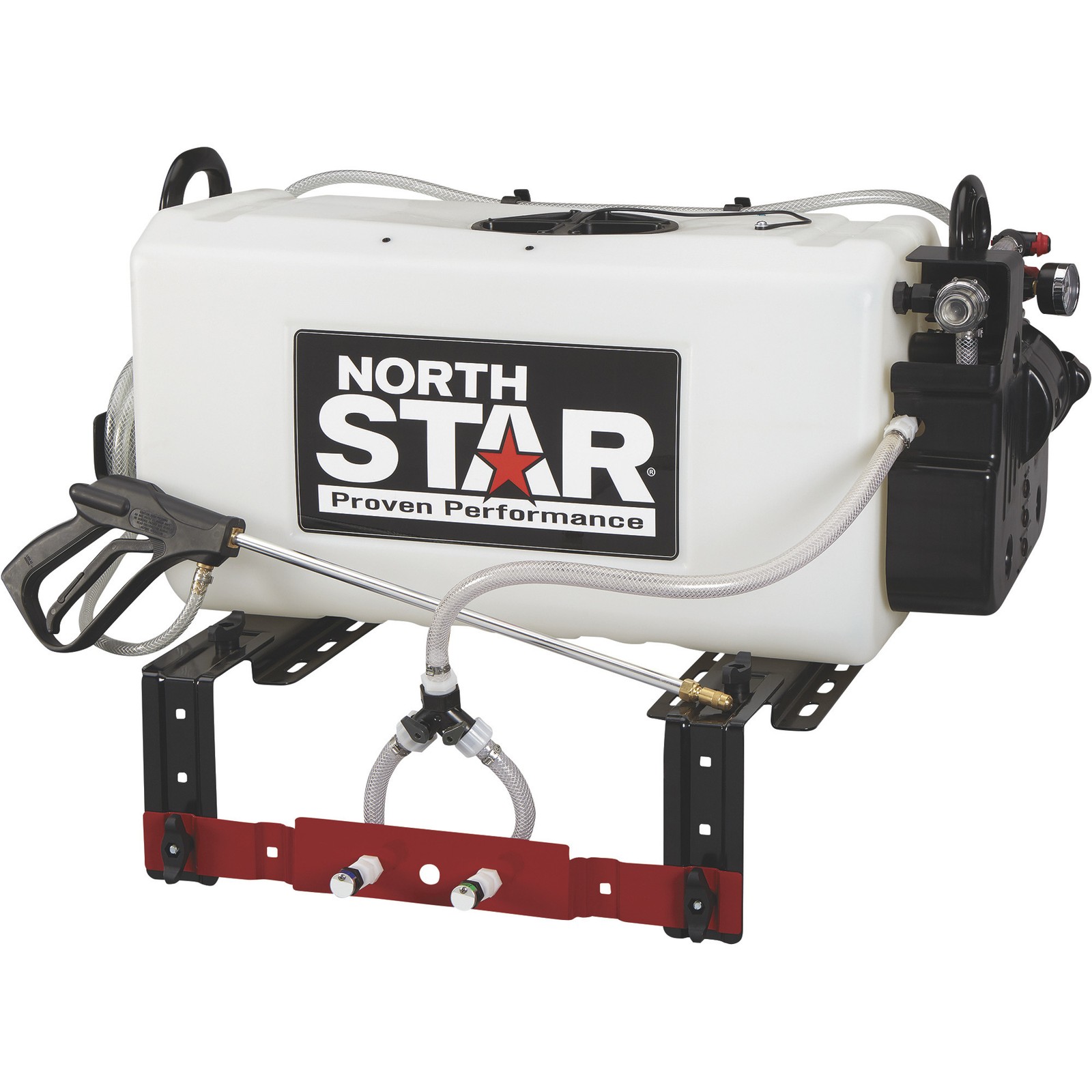 NorthStar High-Flow ATV Boomless Broadcast and Spot Sprayer, 26-Gal. Capacity,