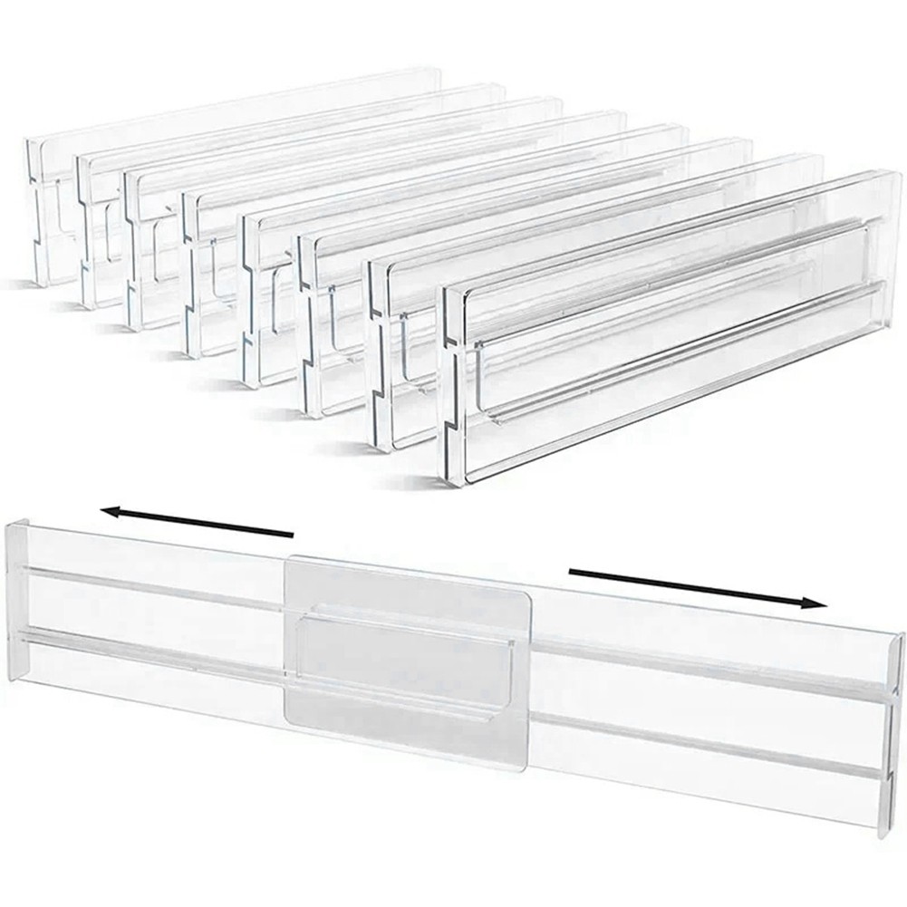 1Pcs Drawer Dividers Organizers, Adjustable 8cm High Expandable From 275732