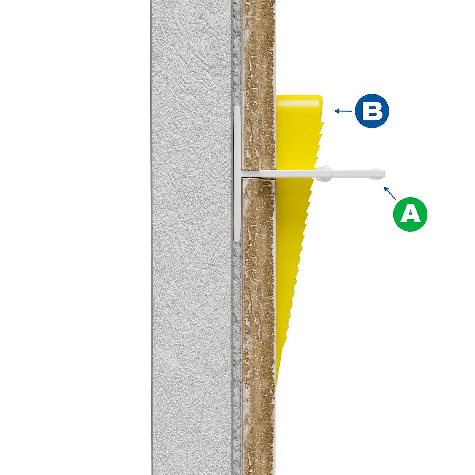QEP Lash 1.52 in. H X 0.75 in. W X 1.27 in. L Plastic Tile Spacer Clips 100 pk