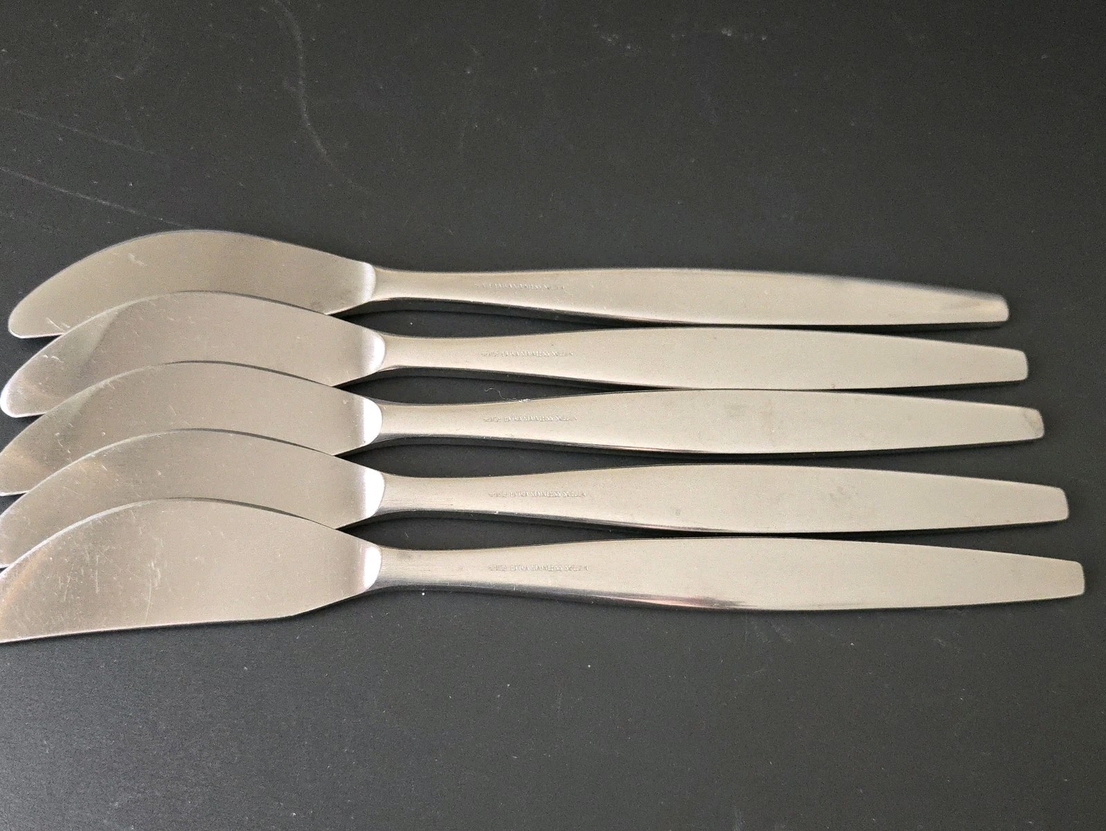 25 pc GENSE FOCUS Stainless Flatware Sweden Folke Arstrom MCM 50s Satin Lot