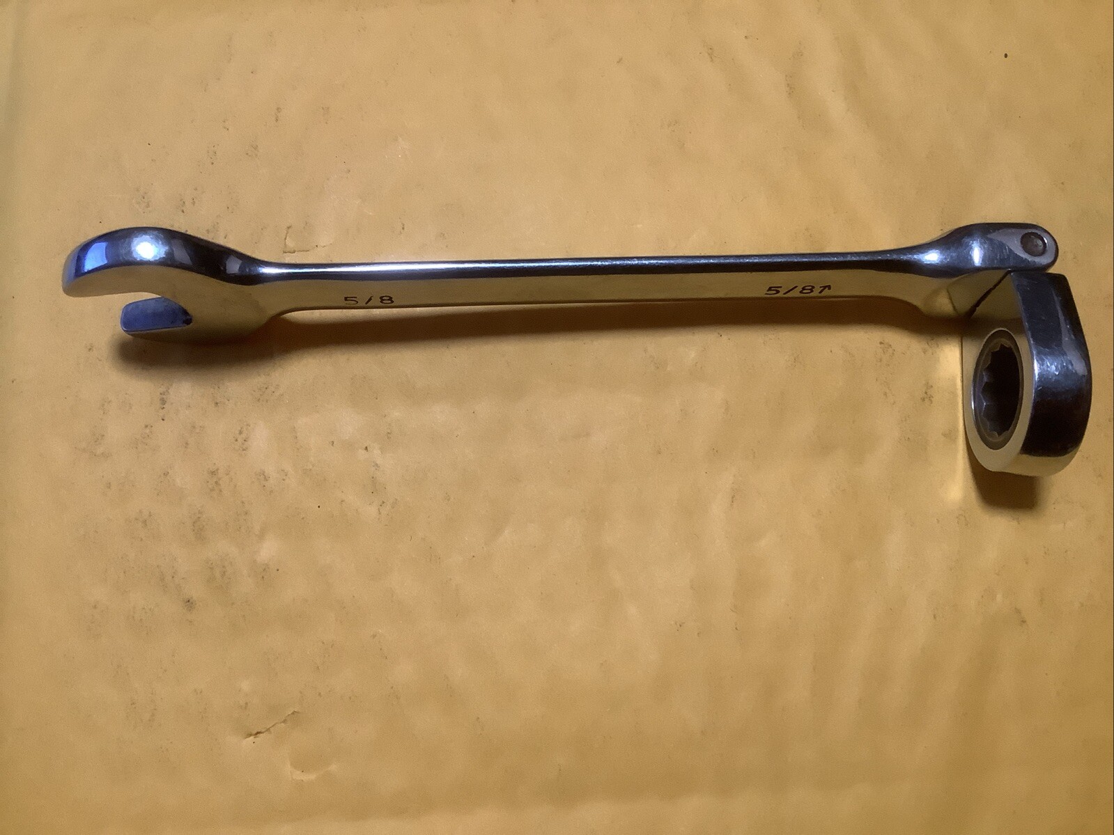 5/8″ Flex Head Ratcheting Combination Wrench – Unknown Brand?