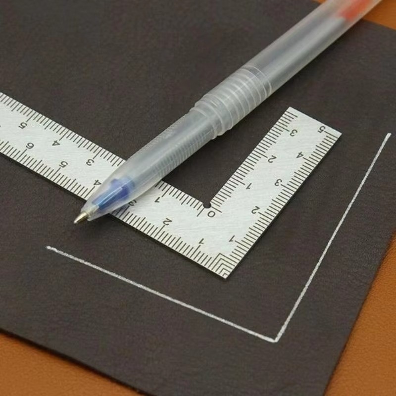 Right Angle Ruler Stainless Steel L Square Ruler Small Measuring Layout Tool