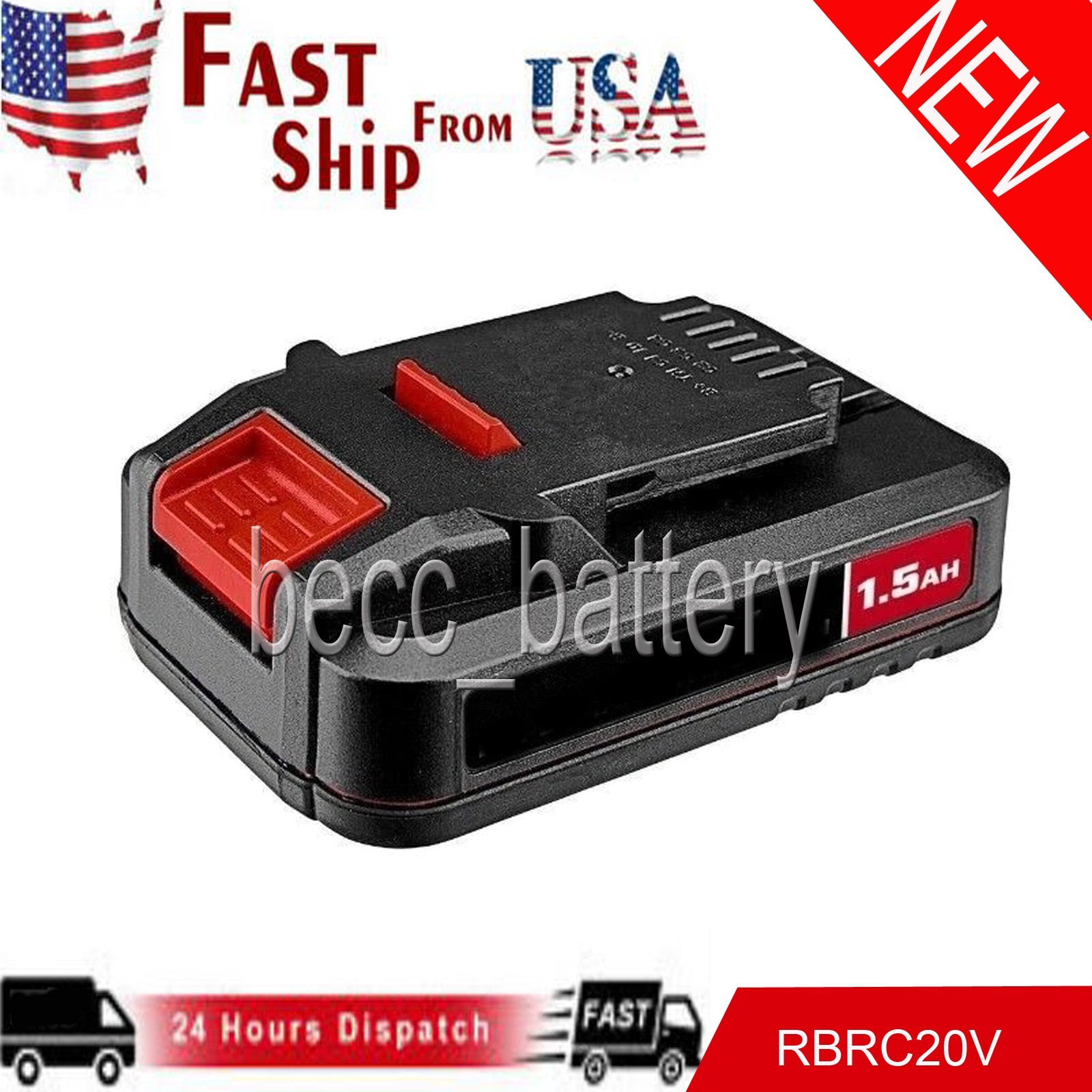 NEW Replacement For Bauer Cordless Power Tools Battery 20V 1500mAh