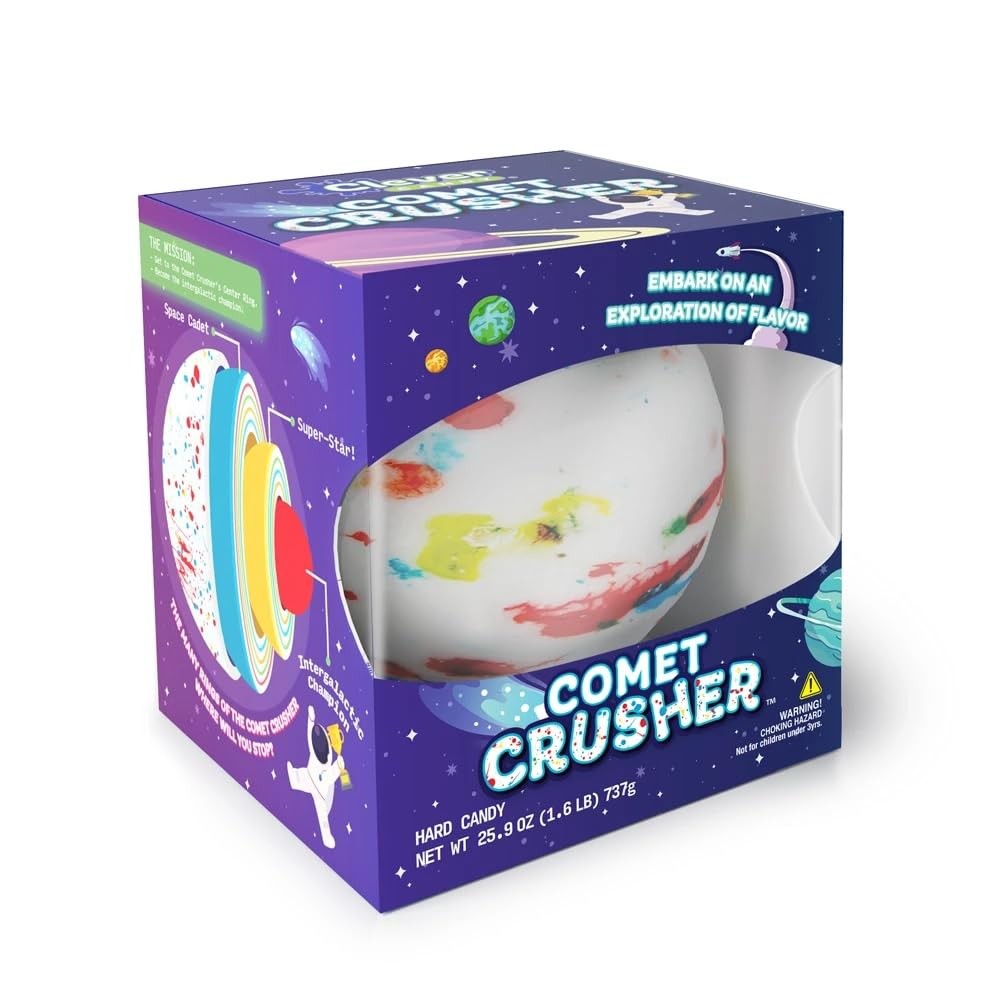 Bayside Candy Comet Crusher Jawbreaker – Multilayer Hard with 1.6 LBs