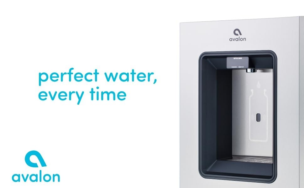 Avalon in-Wall Self-Cleaning Bottle Filling Station w/ Dual Filtration & WIFI