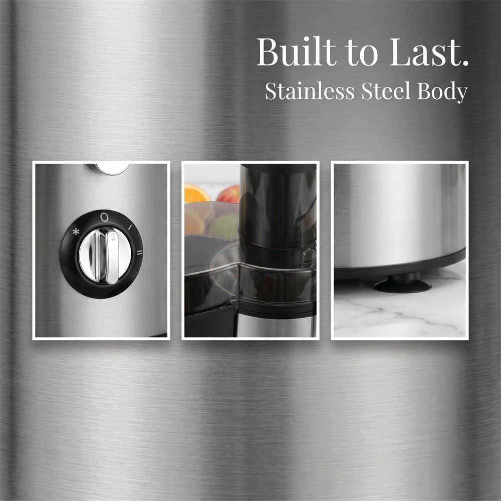 800W Electric Juicer Fruit Vegetable Blender Juice Extractor Machine 2 Speeds
