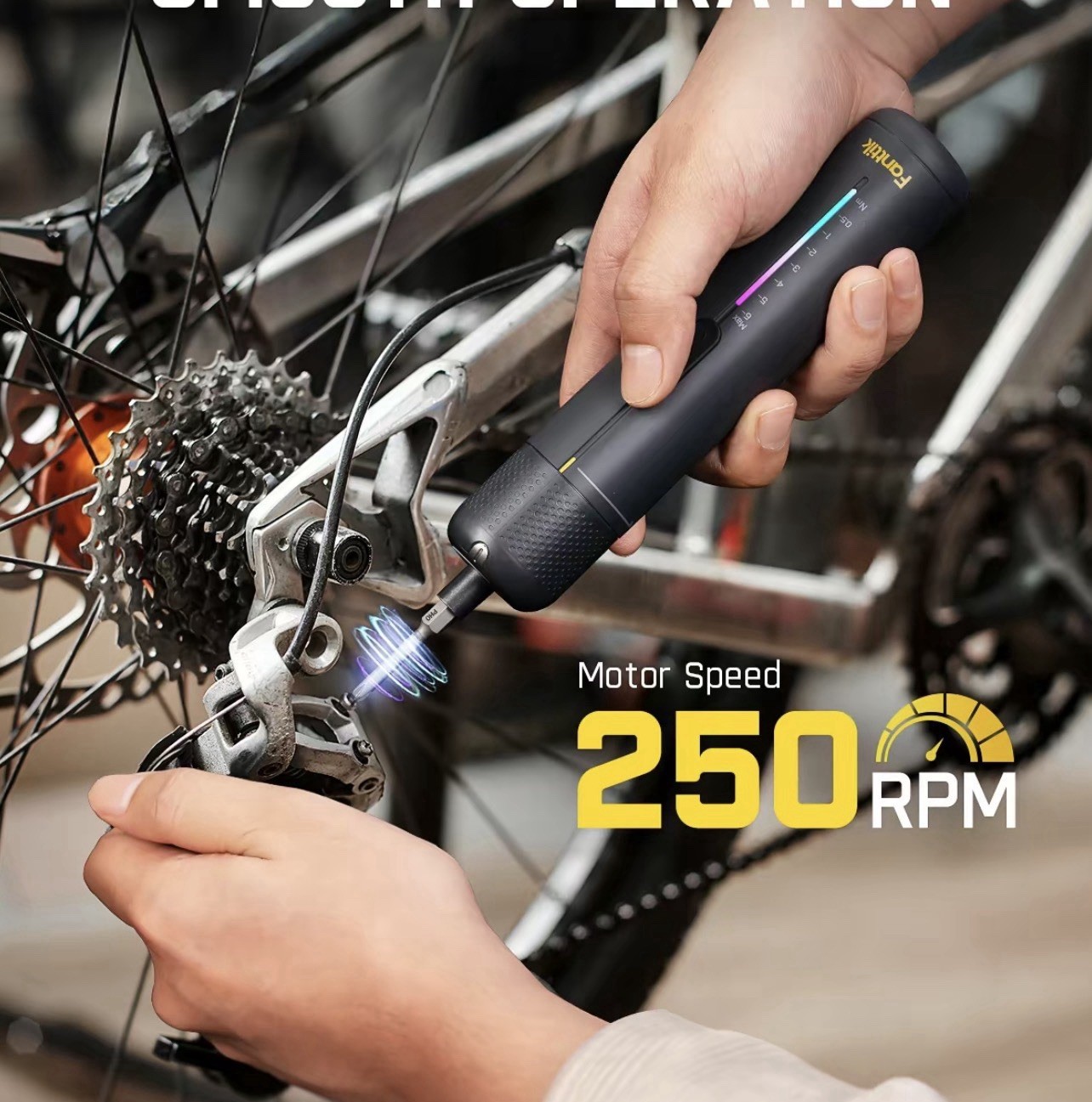 Fanttik S2 Pro Electric Screwdriver, Cordless Screwdriver Set, 7 Torque Settings