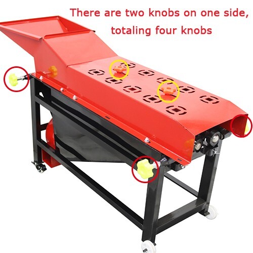 1000kg/h Electric Dry &Wet Corn Husker Peeling Machine 220V Corn Sheller 3KW