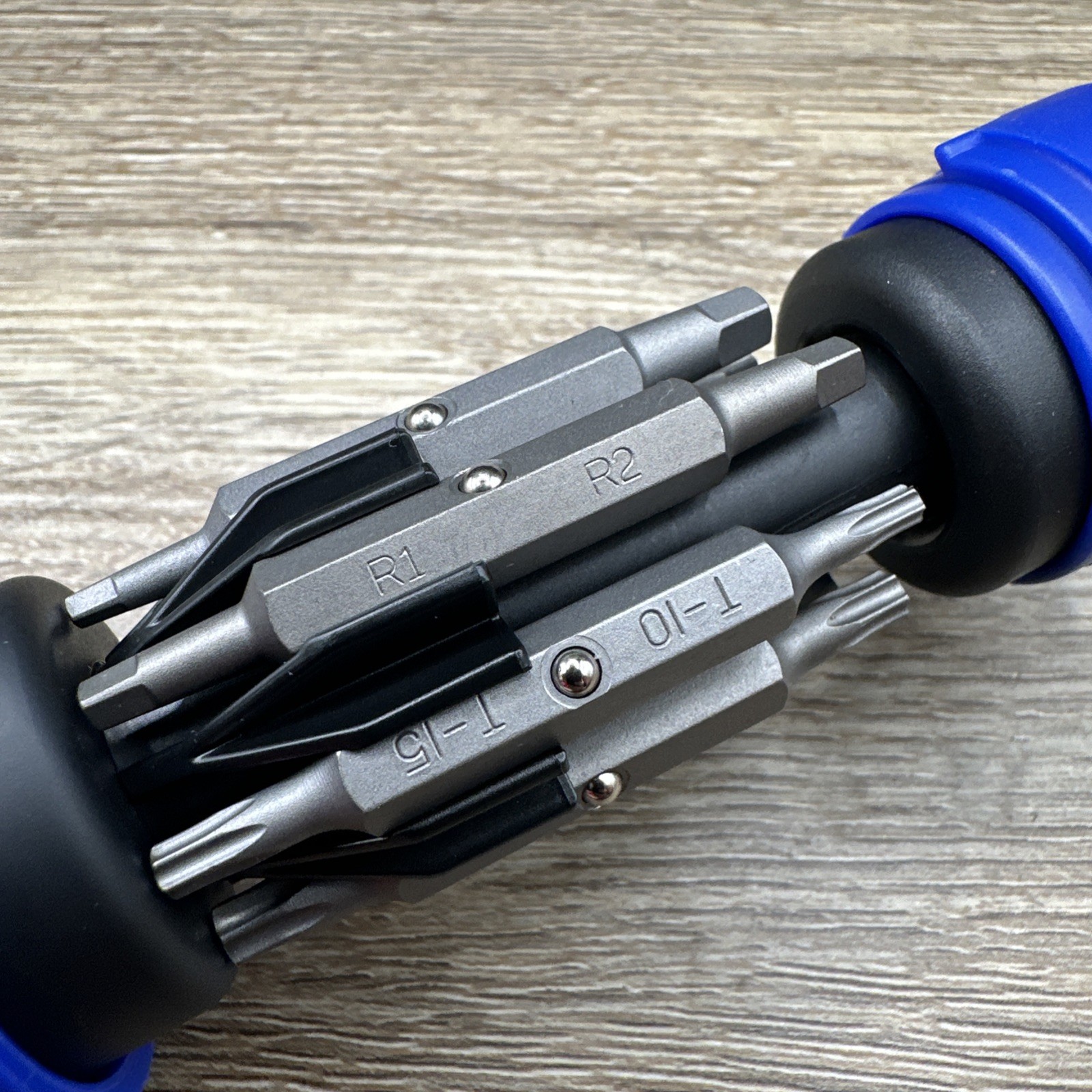 Megapro HVAC 14 in 1 Multi Bit Screwdriver Phillips Flat Reamer Valve Tool USA