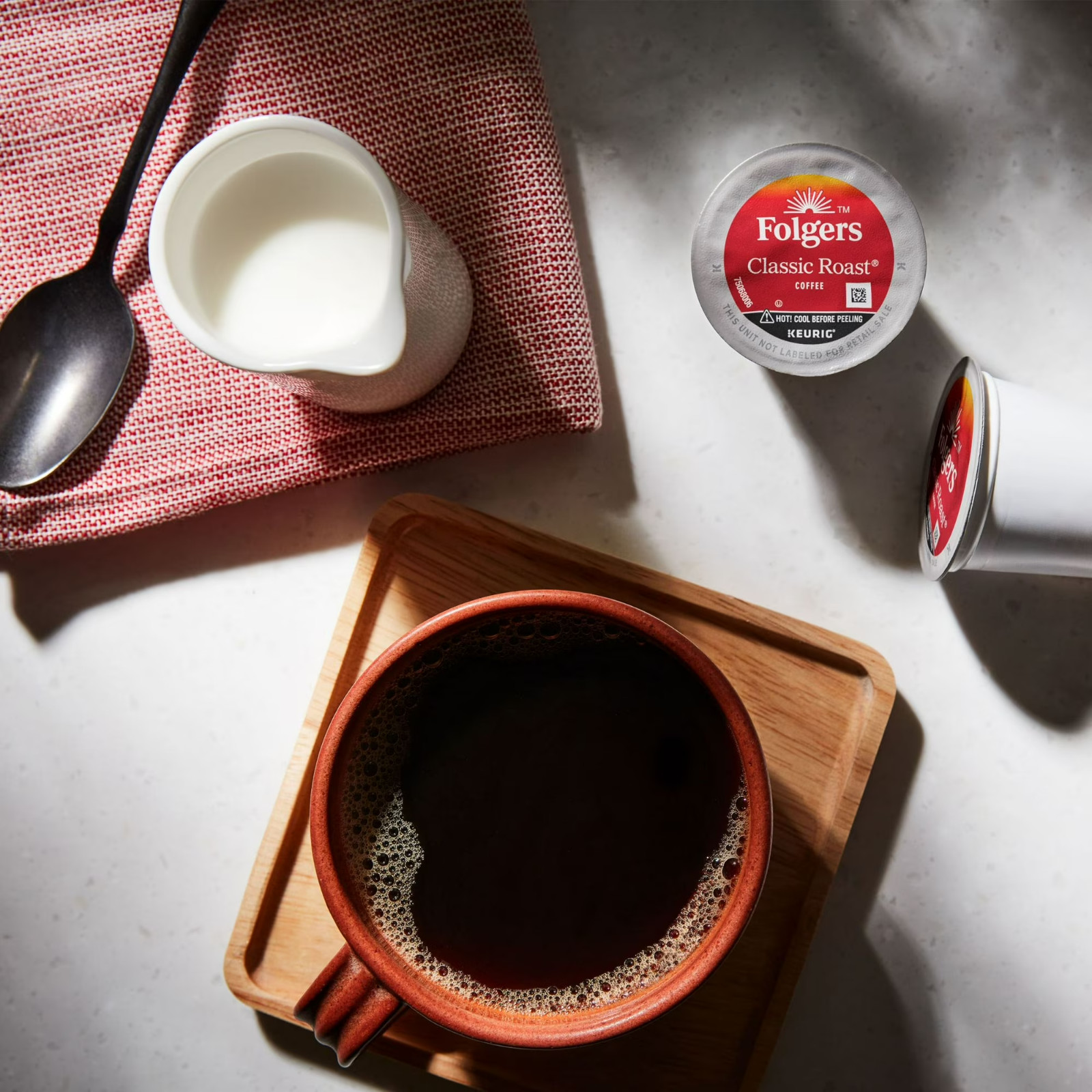 NIB Folgers Medium Roast Classic Coffee Keurig K Cup Pods 60 Ct Classic Roast