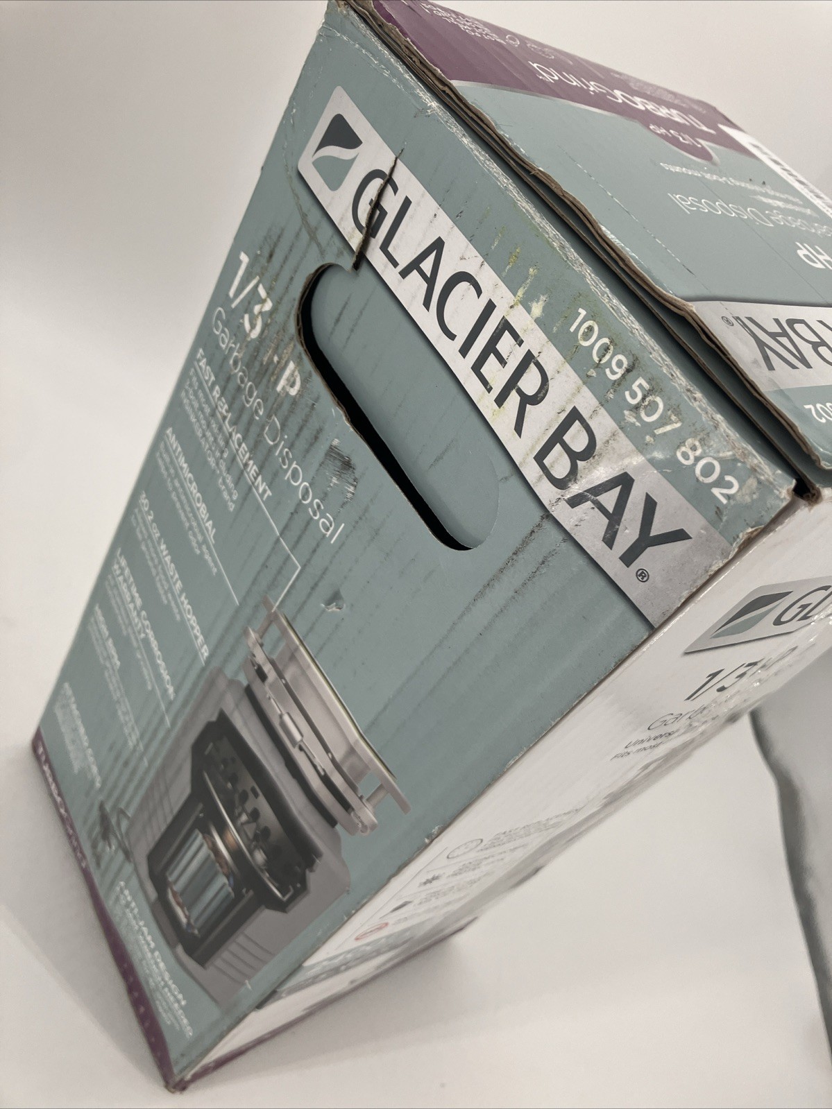 Glacier Bay 1009507802 TurboGrind Continuous Feed 1/3 HP Garbage Disposal
