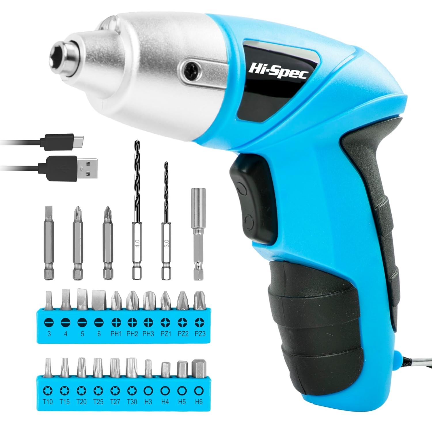 Rechargeable 3.6V Cordless Mini Electric Screwdriver Drill Set 6V Drill Kit