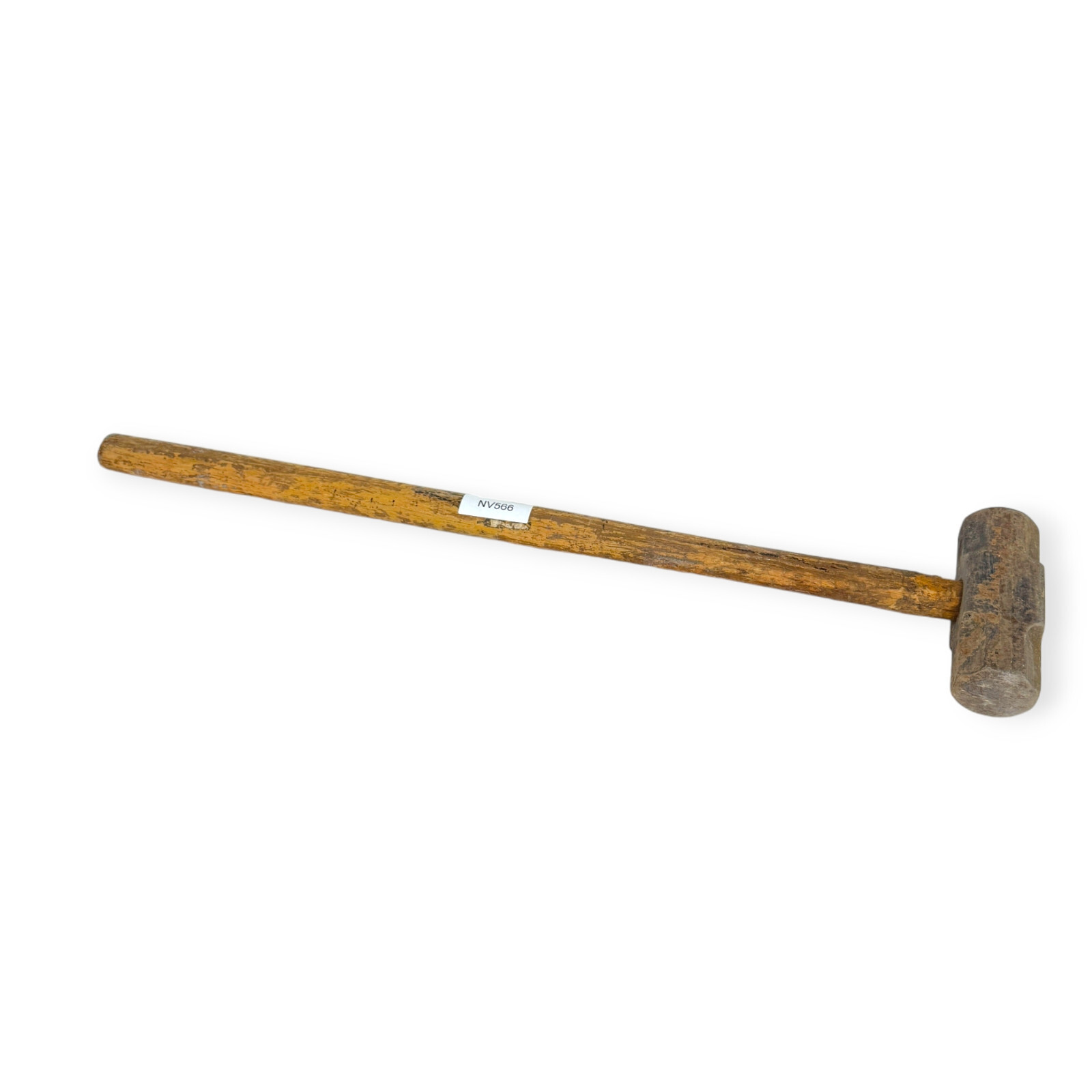 35 in Engineering Double Faced Hammer, Steel 7 in Head, Wood Handle