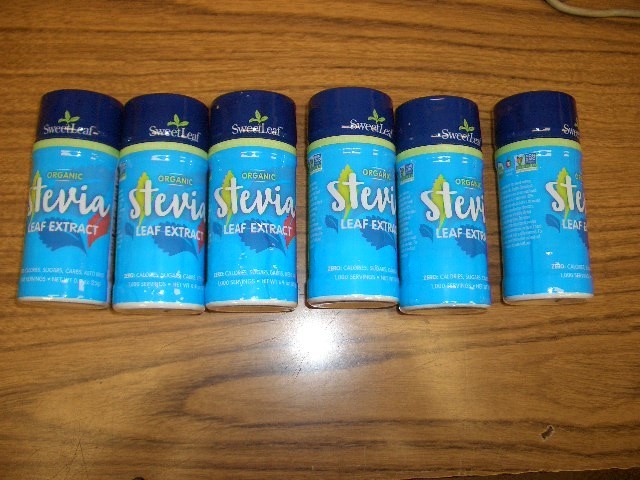 6-Sweetleaf Organic Stevia Leaf Extract Sweetener 0.9 oz each Exp 8/2028