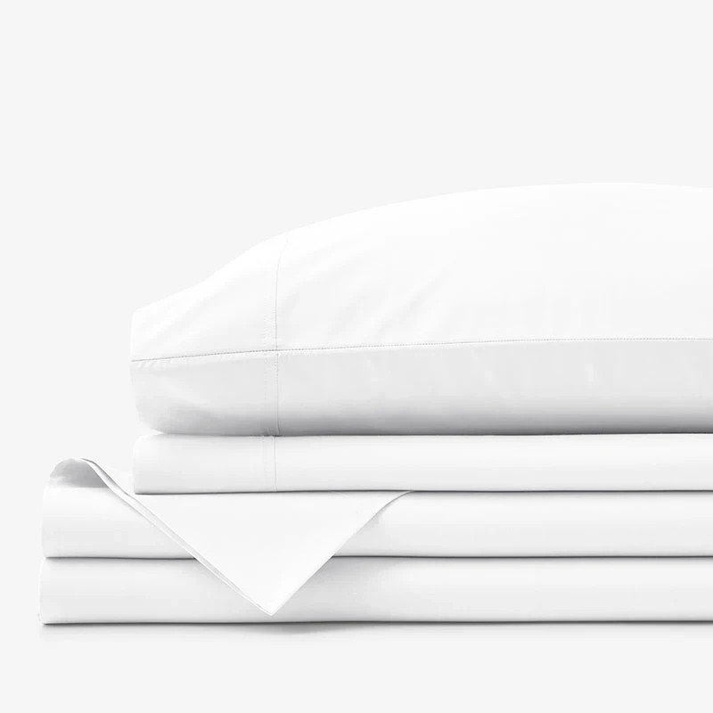 The Company Store Legends Hotel Premium Cool Supima Cotton Percale Bed Sheet Set