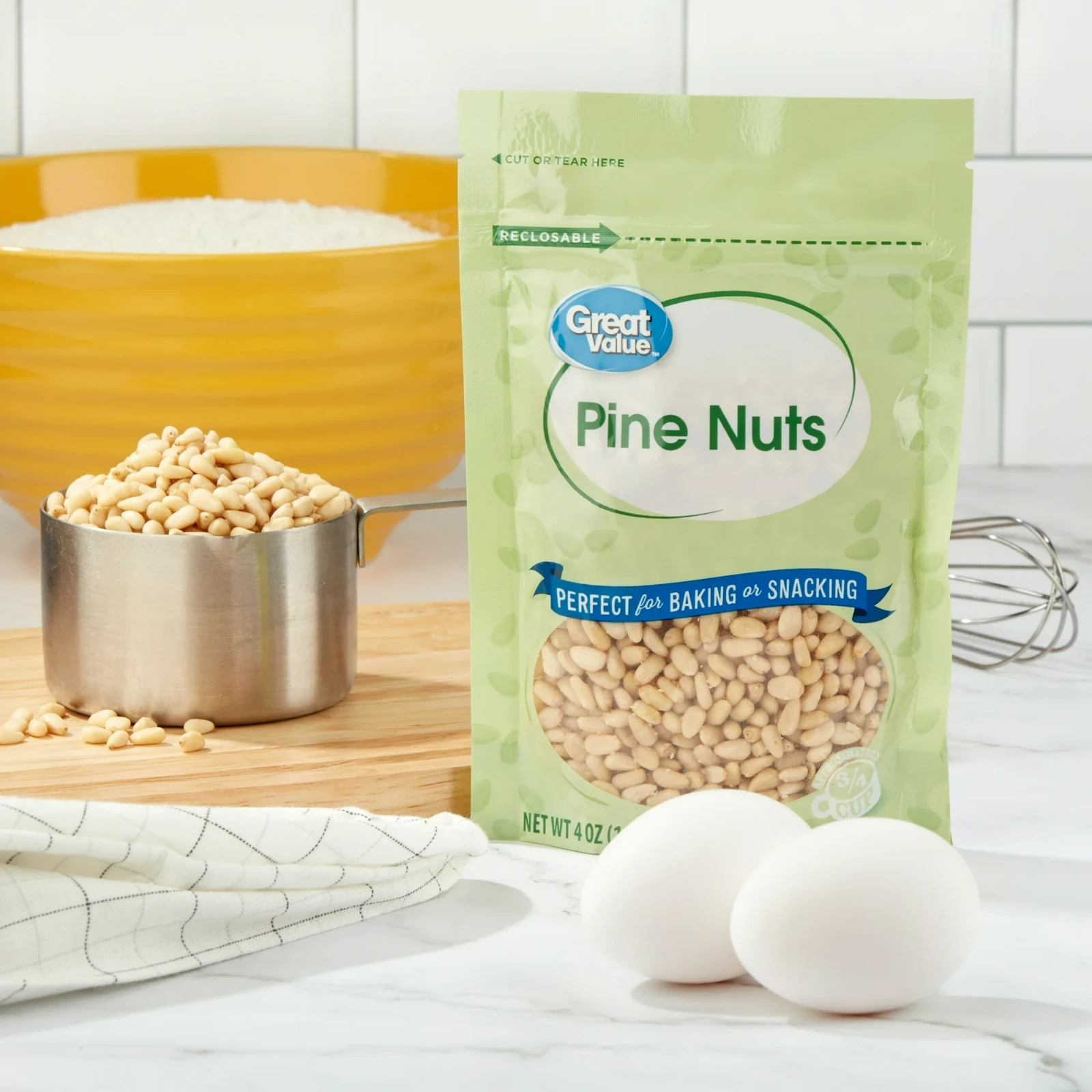 Great Value Pine Nuts, 4 oz