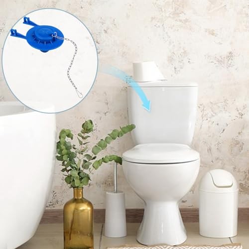 6 Pcs Toilet Handle Chain Stainless Steel,9.8 In Toilet Flapper