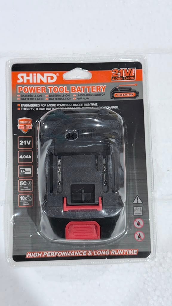 21V 4000mAh Rechargeable Battery Pack – Brand New Power your compatible devices