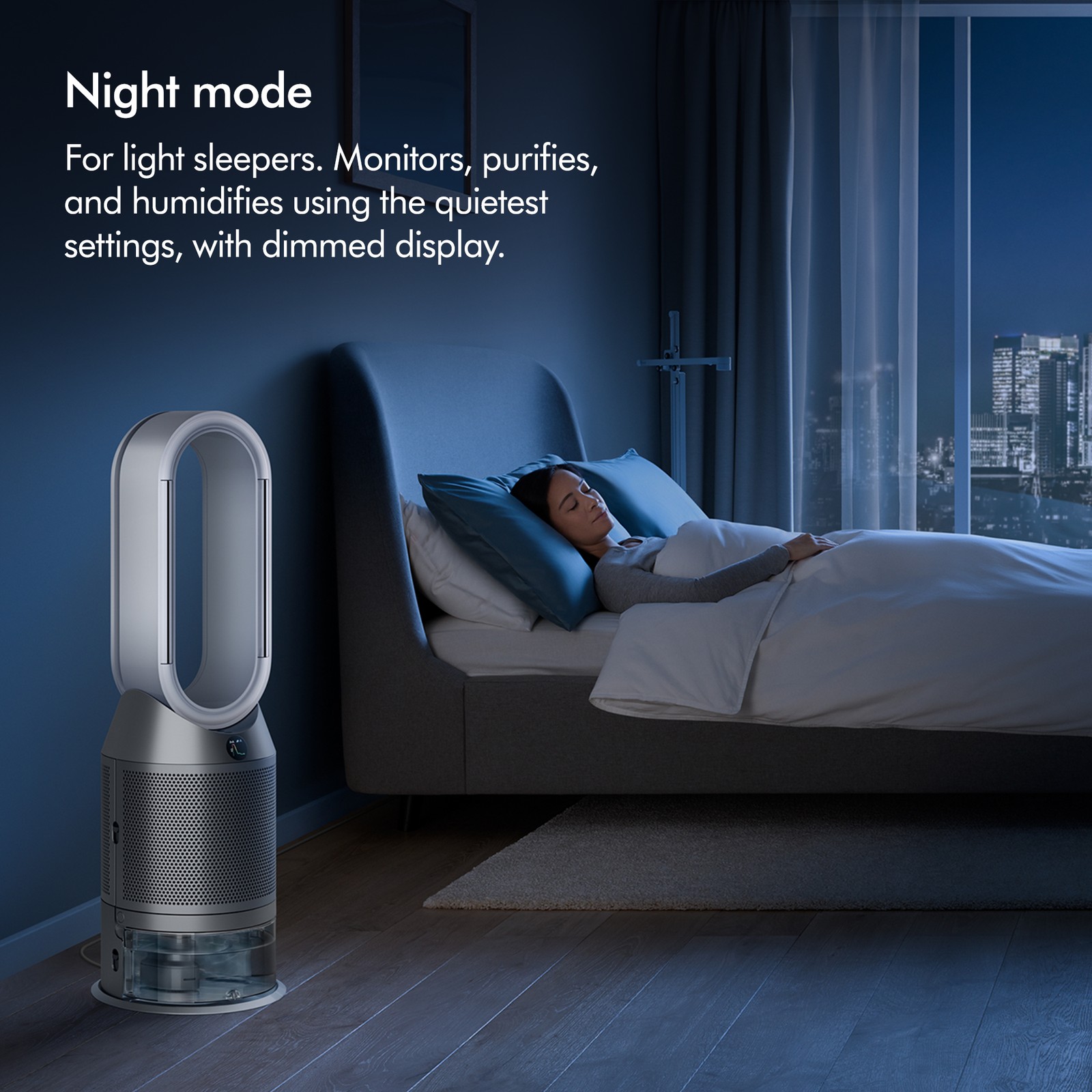 Dyson Pure Humidify+Cool™ Purifying Humidifying Fan PH3A | White/Nickel |