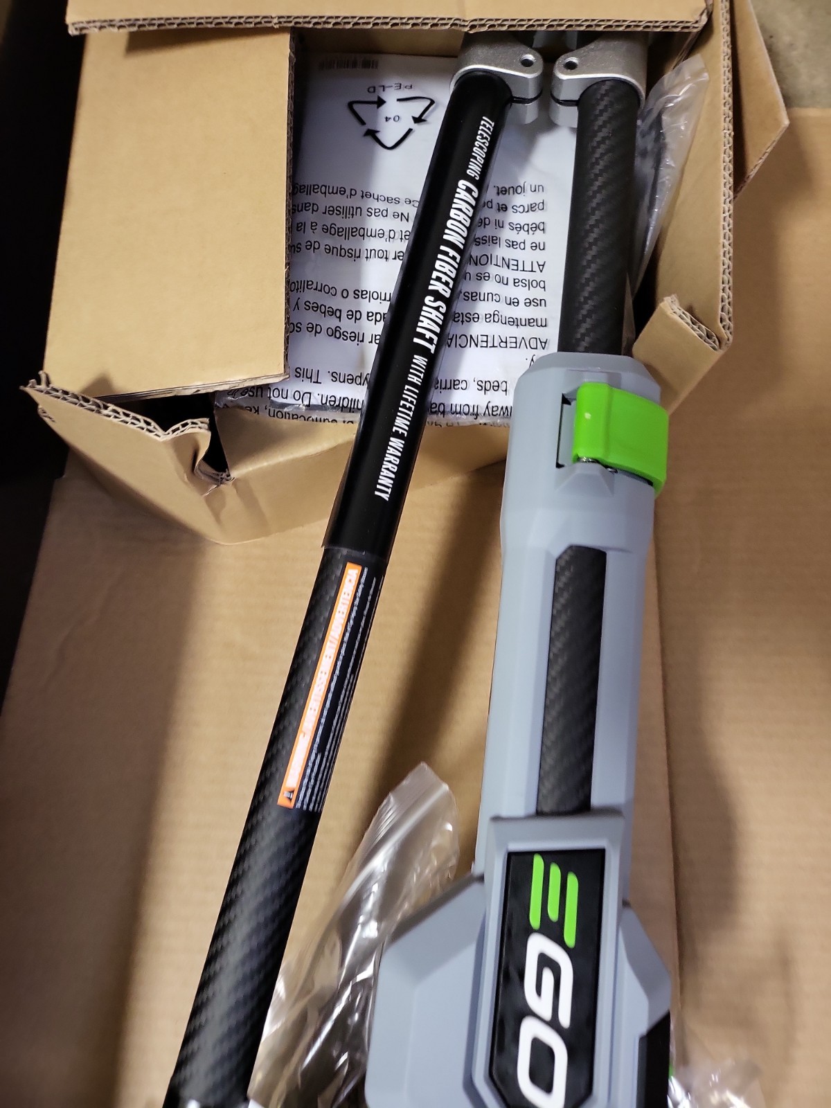 EGO Power+ ST1610T 16″ POWERLOAD String Trimmer – Battery & Charger Not Included
