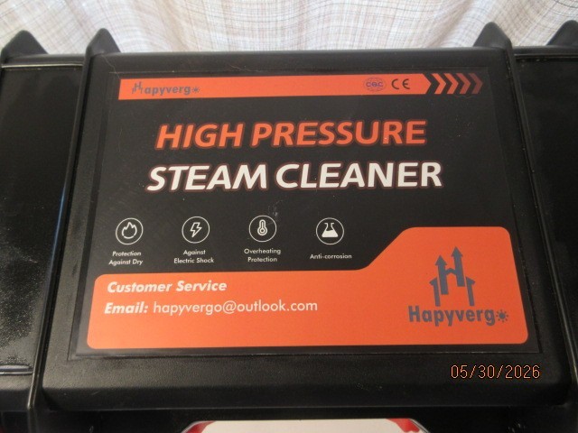 High Pressure Steam Cleaner, 1700W Steamer for Cleaning Grout Tile, Heavy Dut…