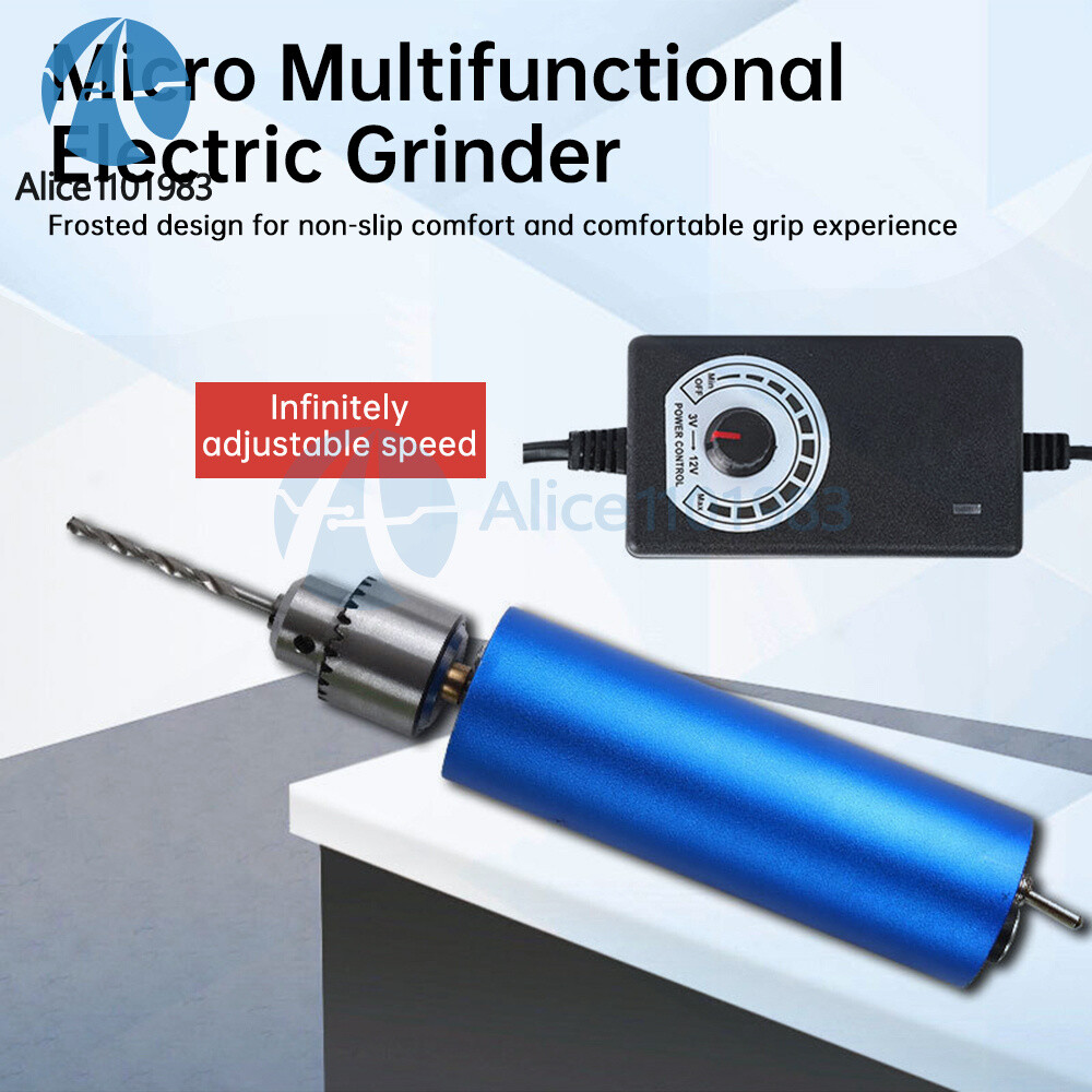 12000rpm Stepless Speed-adjustable Mini Electric Grinder Polishing Engraving Set