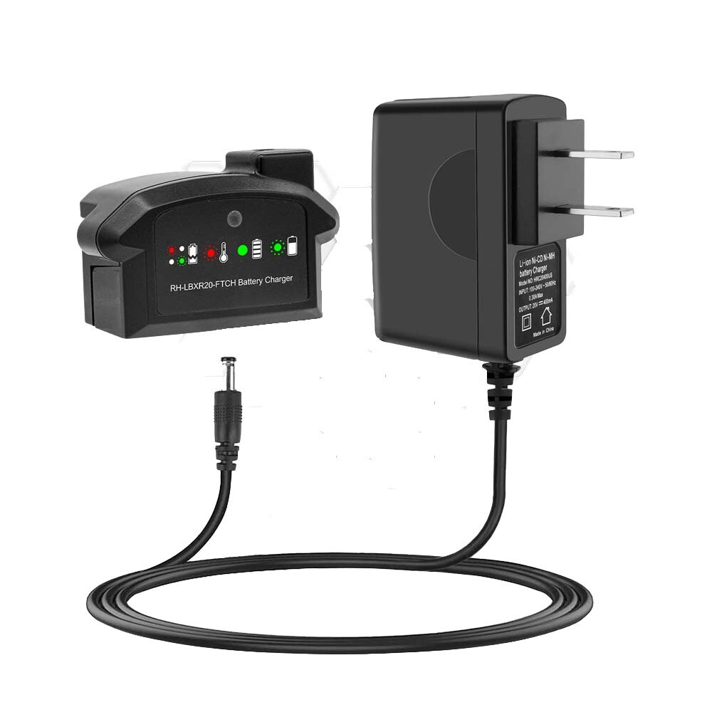 Charger For Black and Decker 18V-20V Li-ion Battery LCS1620 LBXR20 LB20 LBX4020