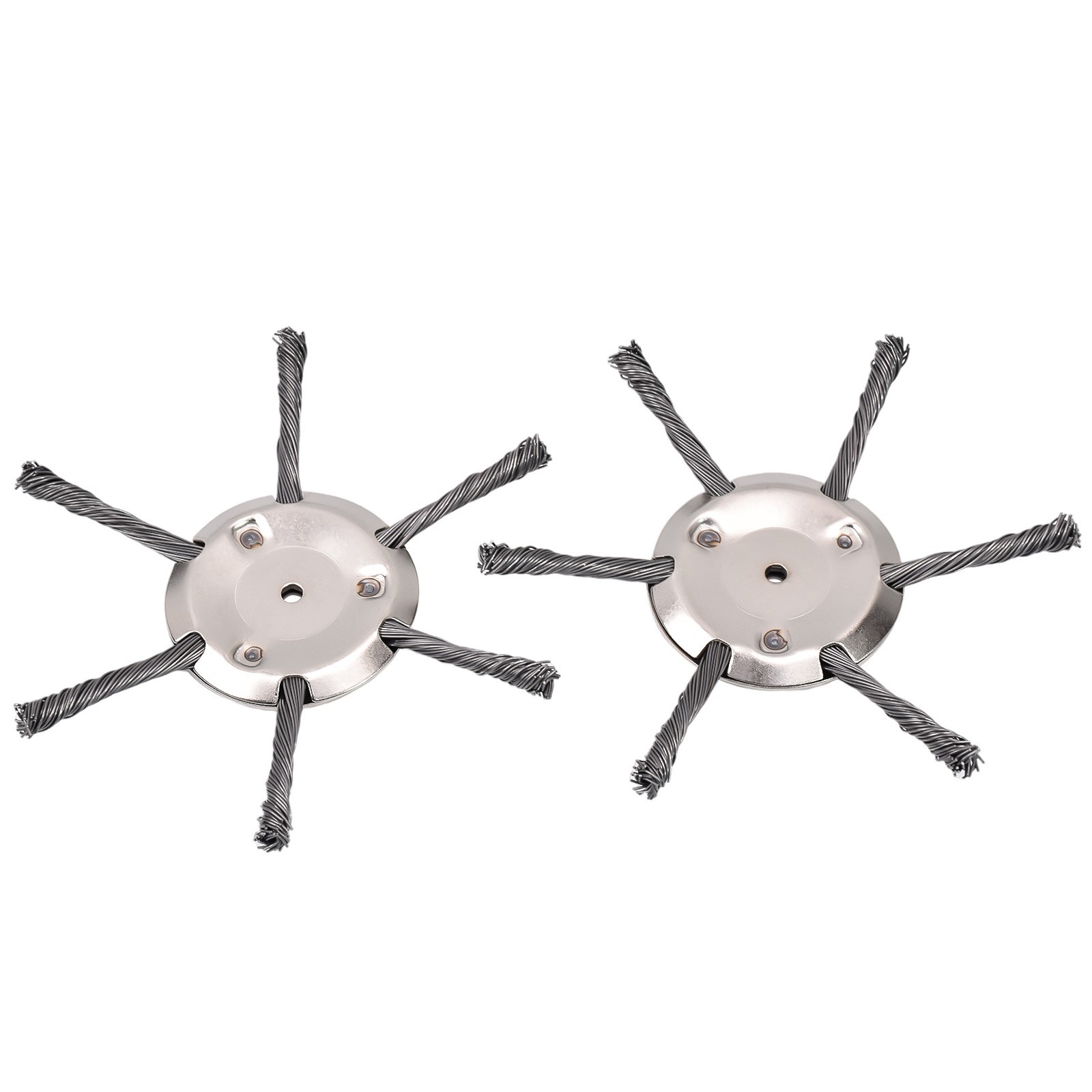 2PC Lawn Mower Steel Wire Grasss String Trimmer Head Brush Cutter Weed Eater