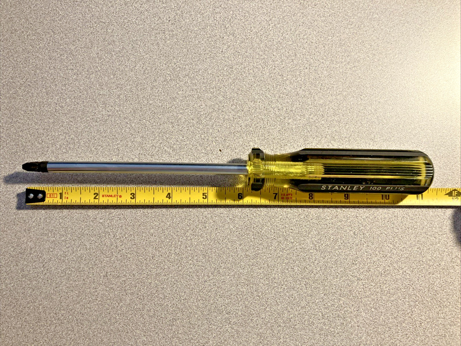 Stanley Tools 100 Plus 64-103 Phillips Screwdriver PH3 x 6″ Made in USA