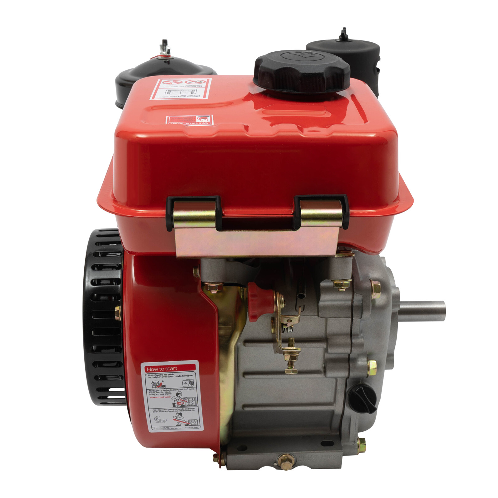 4-Stroke 6 HP Engine Single Cylinder Air Cooled For Small Agricultural Machinery