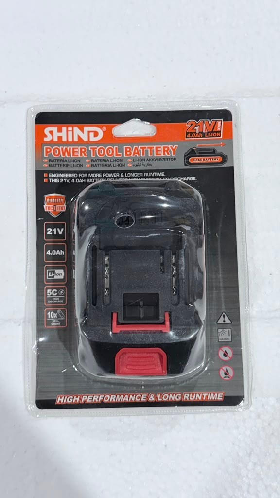 21V 4000mAh Rechargeable Battery Pack – Brand New Power your compatible devices