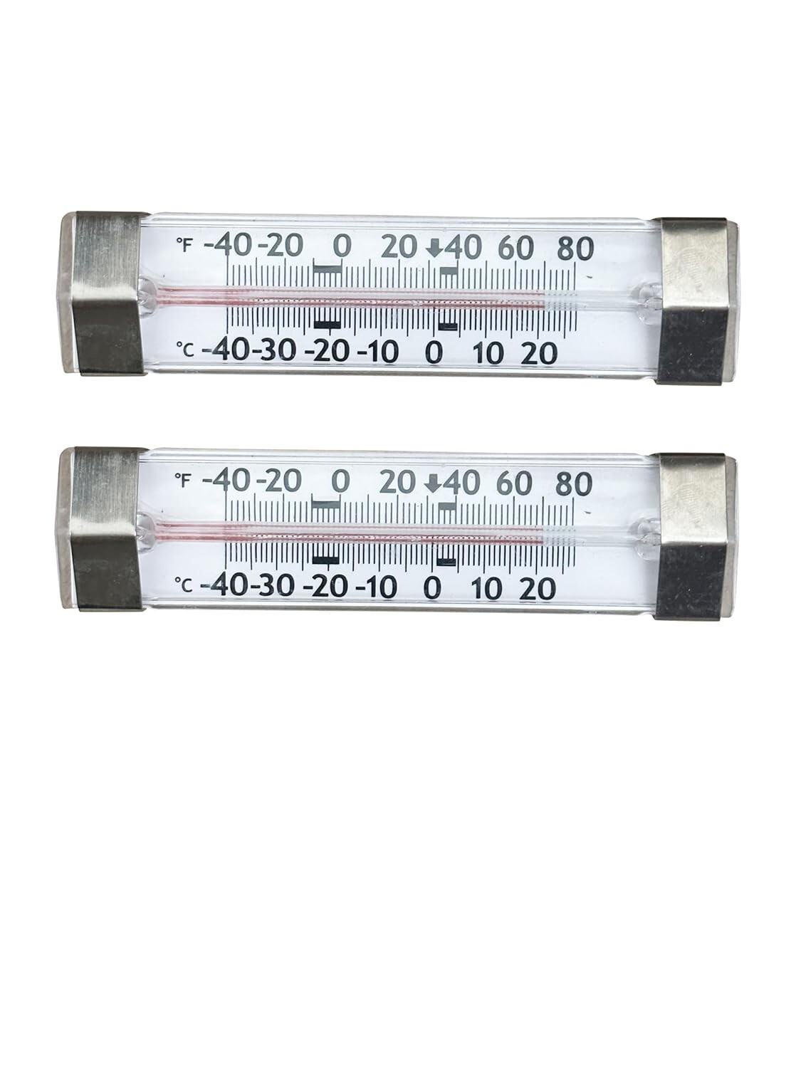 Analog Refrigerator Freezer Thermometer Fridge pack of 2