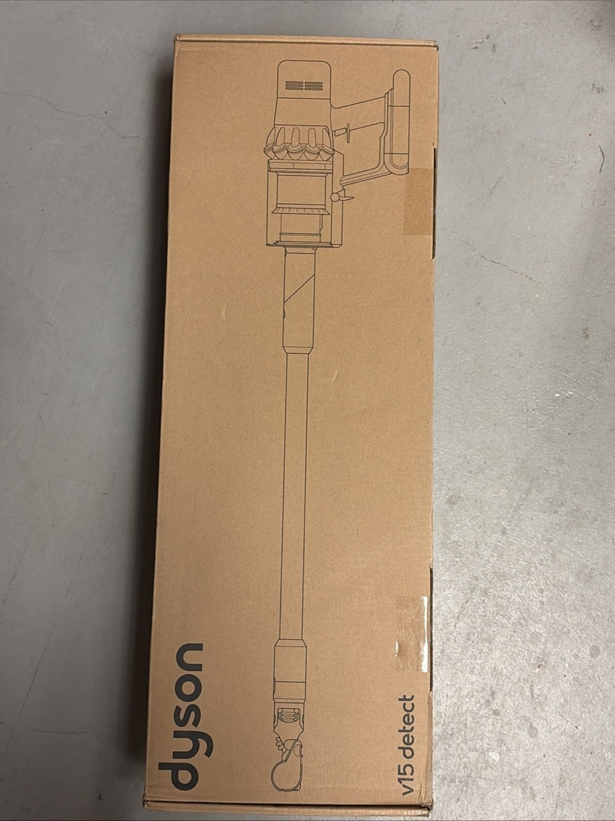Dyson V15 Detect Absolute Stick Vacuum Cleaner – Gold (447294-01)