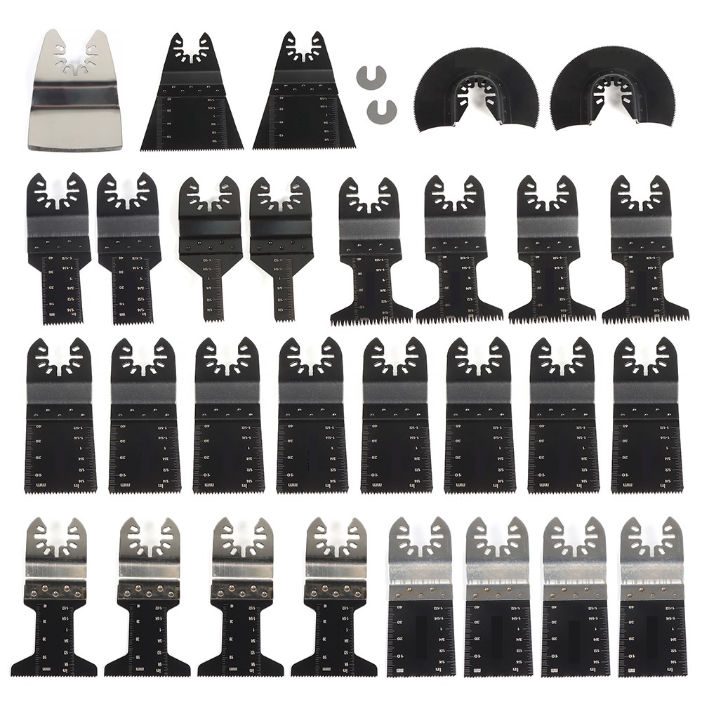 Universal 31Pcs Multitool Blades Wood Metal Drywall Oscillating Tool Saw Blades