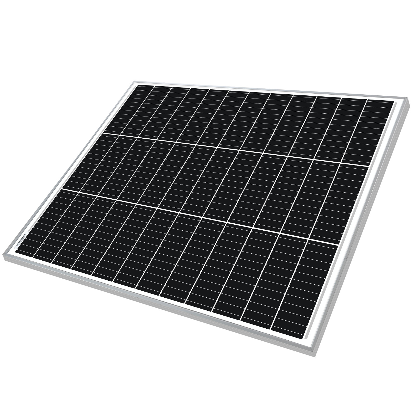 200W Bifacial Solar Panel 18V N-Type Mono PV RV Home Off-Grid Battery Charging