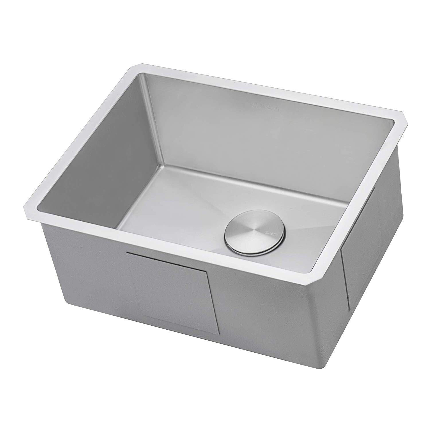 Ruvati 21″ Undermount 16 Gauge Bar Prep Single Bowl Kitchen Sink- RVH7121