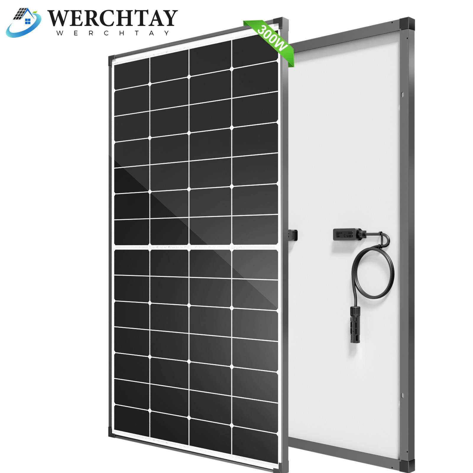 300W 600W 1200W 1800W Mono Solar Panel High Efficiency TOPCon Technology RV Home