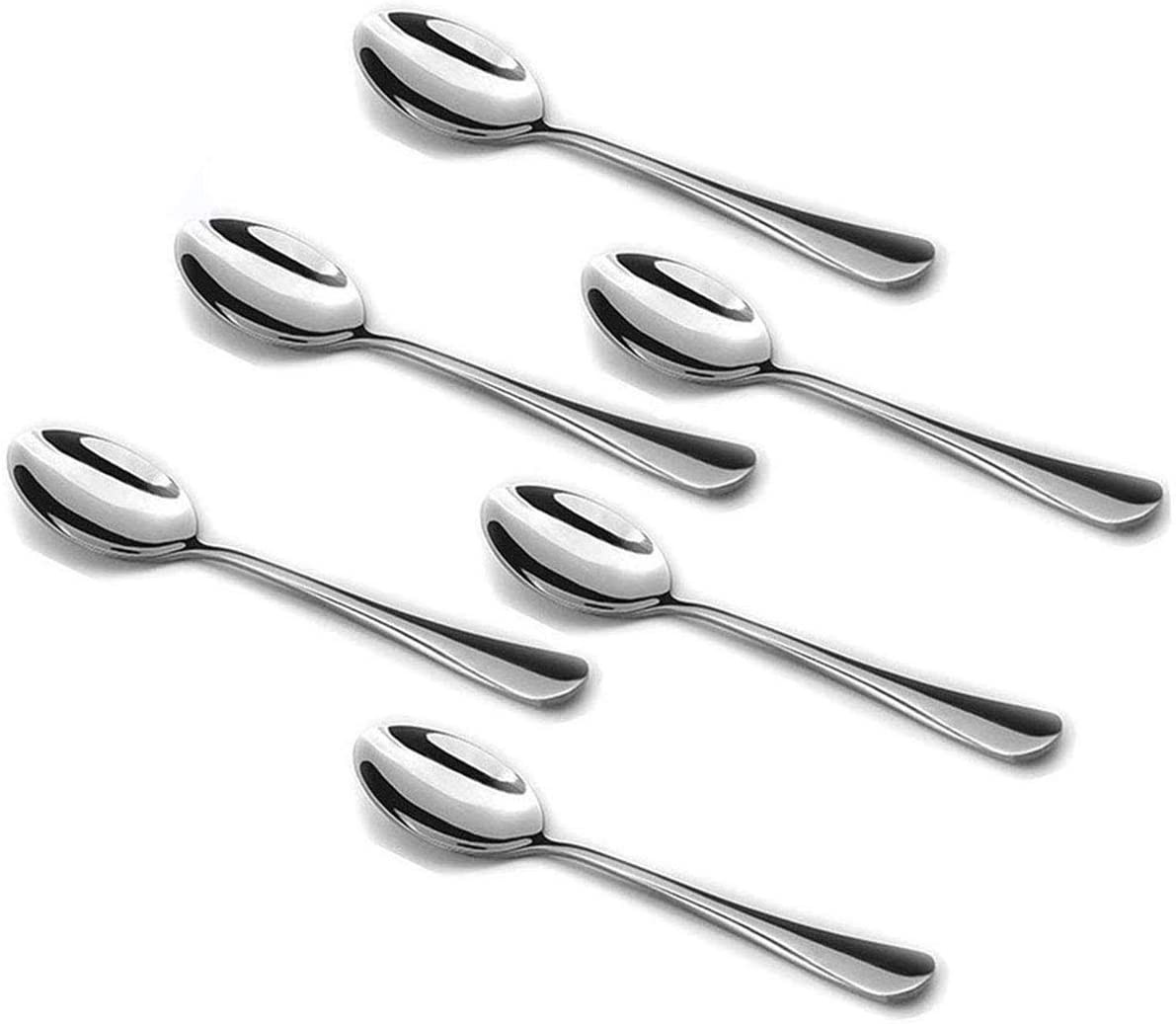 Demitasse Espresso Spoons, Mini Coffee Spoon, 4.7 Inches Stainless Steel Small S