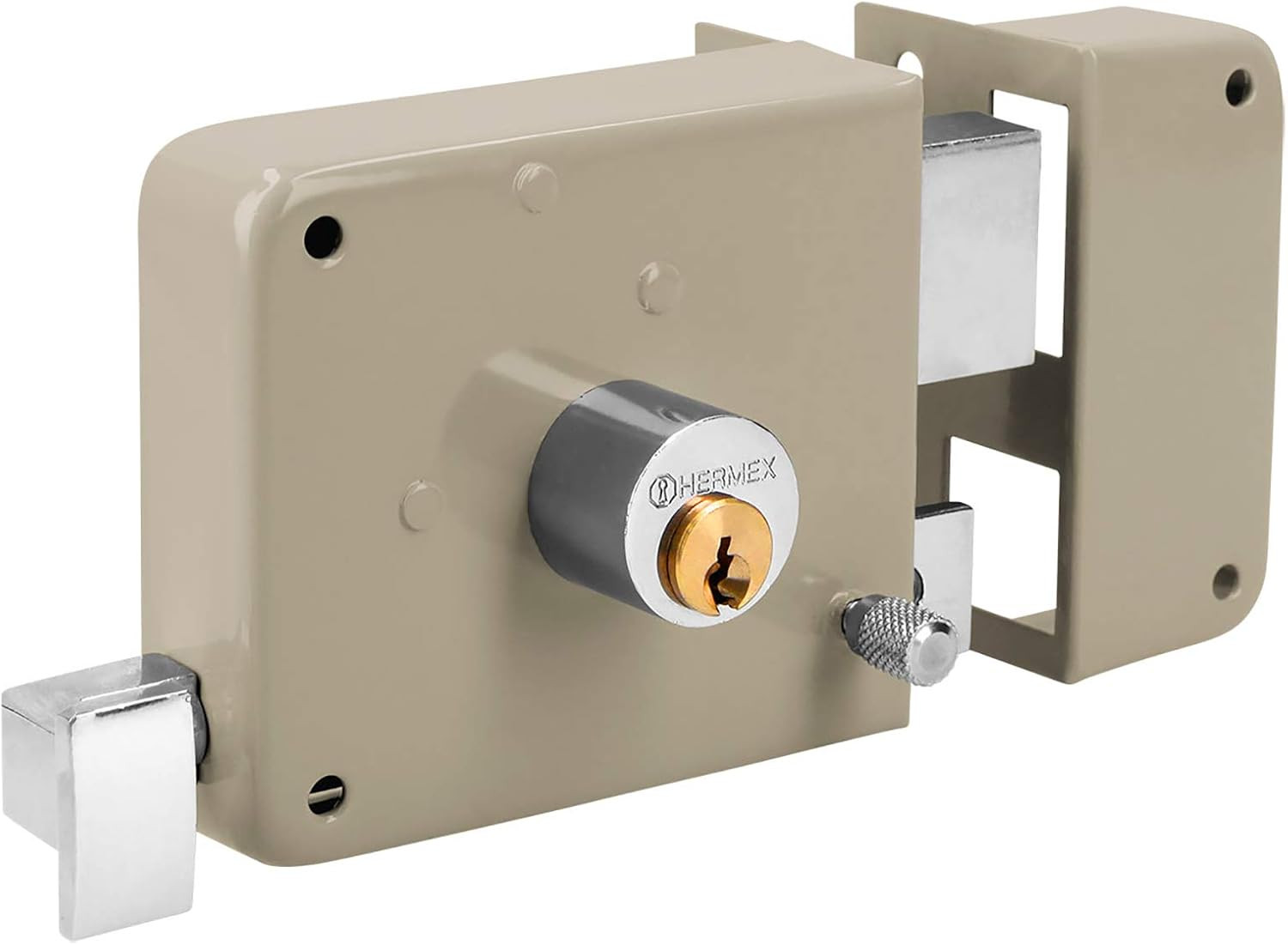 43583 / CS-70DB – Right Rim, Deadbolt Rim Door Lock Set, Standard Key