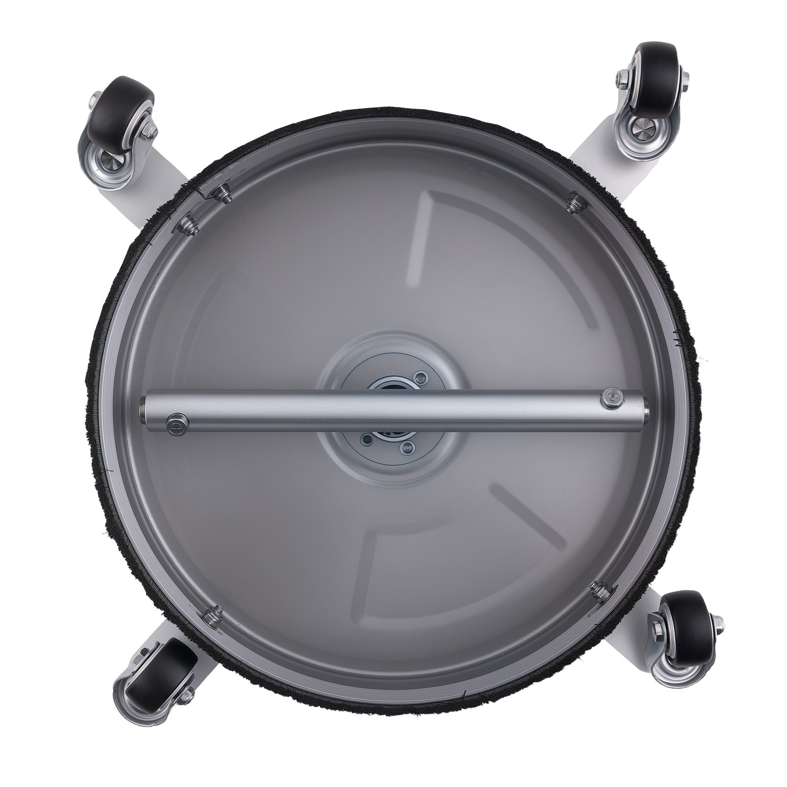 14in Stainless Steel Surface Cleaner for Pressure Washer 4200PSI 4 Wheels