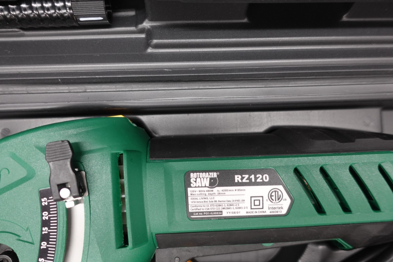 Rotorazer RZ120 120V 26mm Corded Saw