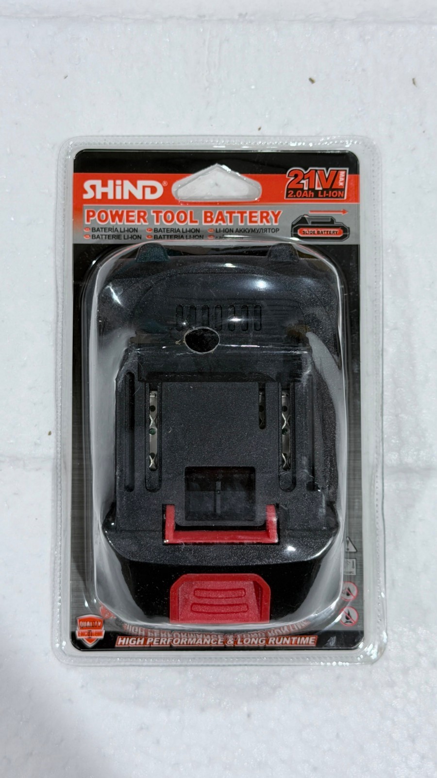 Rechargeable 21V 4000mAh Lithium Battery Pack Replacement Shind New